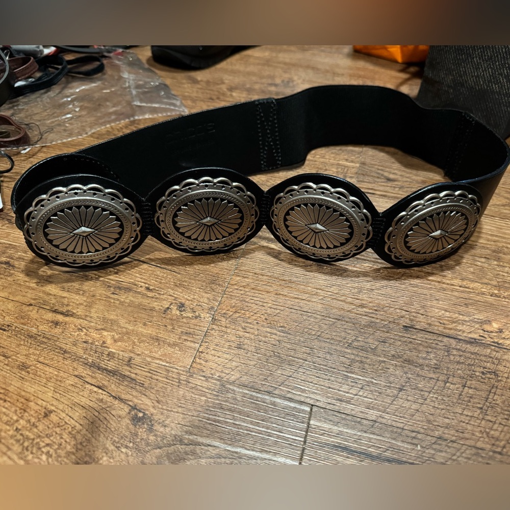 CHICO’S CONCHO BLACK BELT